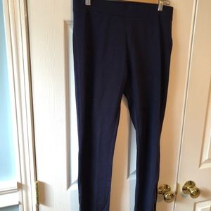 Gap leggings with zippers on side of legs